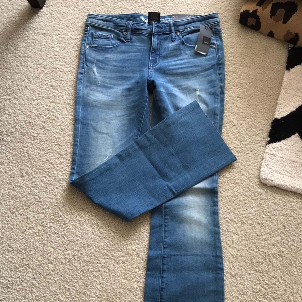 Brand new skinny boot cut jean